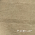 Linon d&#39;imitation en polyester OBL22-C-063 pour robe